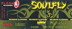 На денешен ден во 2003 – Soulfly го раздрма Скопје на Скопскиот саем