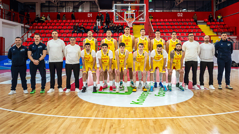 Водство на полувреме, ќе биде ова рутинска победа на македонските кошаркари