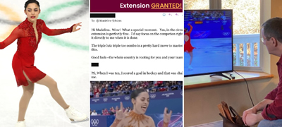 Олимписка лизгачка побарала од професорот одложување на домашна – неговата реакција стана вирален хит