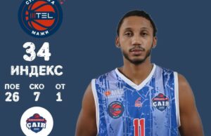 Џејлин Билингсли МВП на 16. коло во Суперлигата