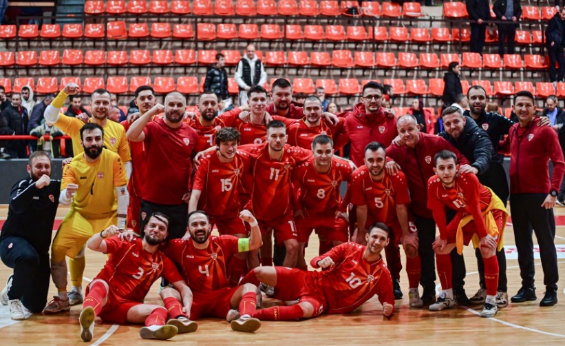 Втор триумф на футсал репрезентацијата на Македонија во дуелите против Австрија