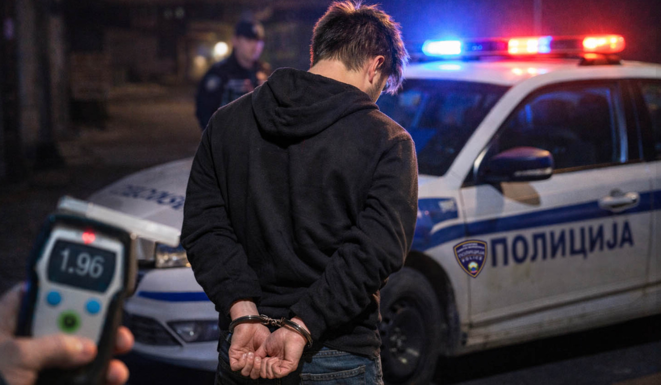 Уапсен 25-годишник од Берово: пијан и без возачка управувал противправно одземено возило, а се обидел и да избега од полицијата