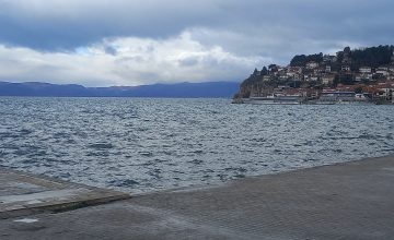 Водостојот на Охридско Езеро 14 сантиметри над просекот за февруари