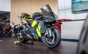 Инспириран од Lamborghini: Panigale V4 Lamborghini во салонот на Ducati