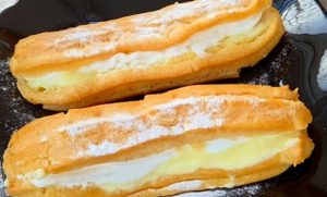 (ВИДЕО) ДОМАШНИ ЕКЛЕРИ КАКО ОД СЛАТКАРНИЦА: Совршен десерт кој никого не остава рамнодушен