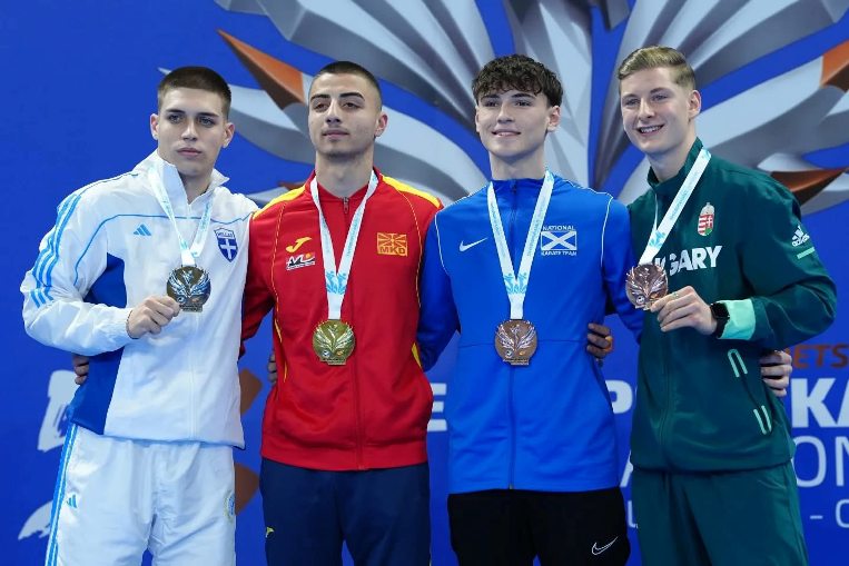 Европскиот првак Матеј Белистојаноски: Ќе атакувам и на сениорски медал на ЕП во Германија