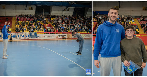 ФОТО: Забавно беше на полувреме во Охрид – навивачите шутираа, прецизните добија дрес!