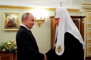 Путин кон Кирил: „Од вашето востоличување за Патријарх Московски, Руската црква зајакна“