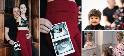 Девојката со крилја од Србија, родена без раце, е бремена вторпат – објави фотосесија со сопругот и ќерката