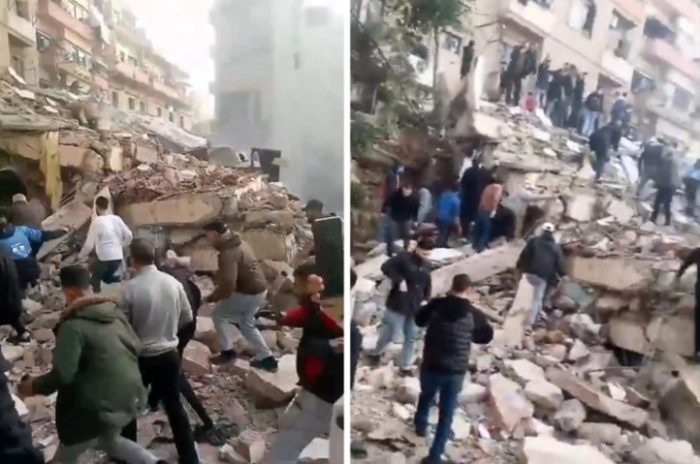 Најмалку двајца загинати при уривањето на зграда во Либан