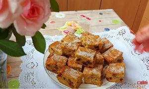 (ВИДЕО) Најсочен колач со гриз и јаболка: Вкус на детството од кујната на баба