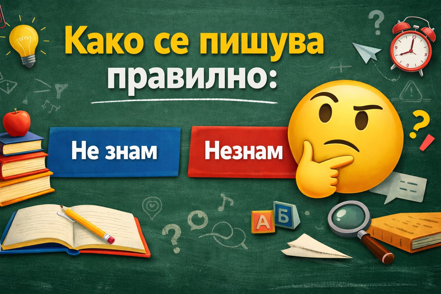 Квиз по повод Денот на мајчиниот јазик: Колку се сеќавате на тоа што сте го учеле во училиште?