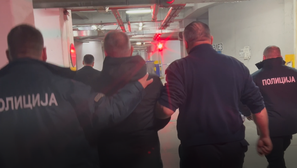 ВИДЕО Артан Груби по повеќечасовен распит во Обвинителството спроведен во Кривичниот суд