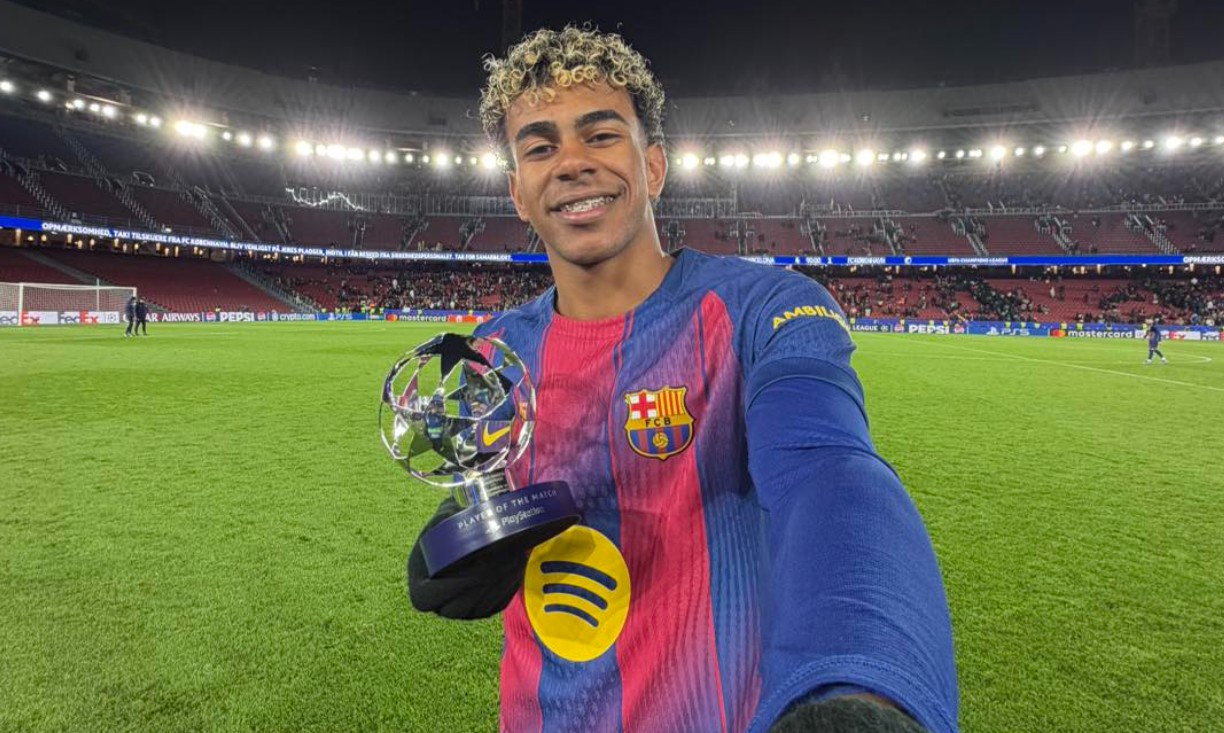 Јамал со голот против Елче ги прескокна Марадона и Гризман