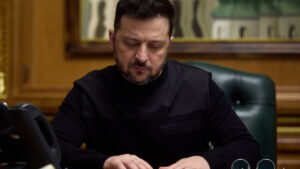 Украинците сè повеќе не му веруваат на својот претседател