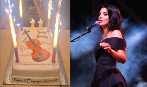 „Среќна 11 – ка среќо моја“: Наследникот на Андријана Јаневскa славеше роденден