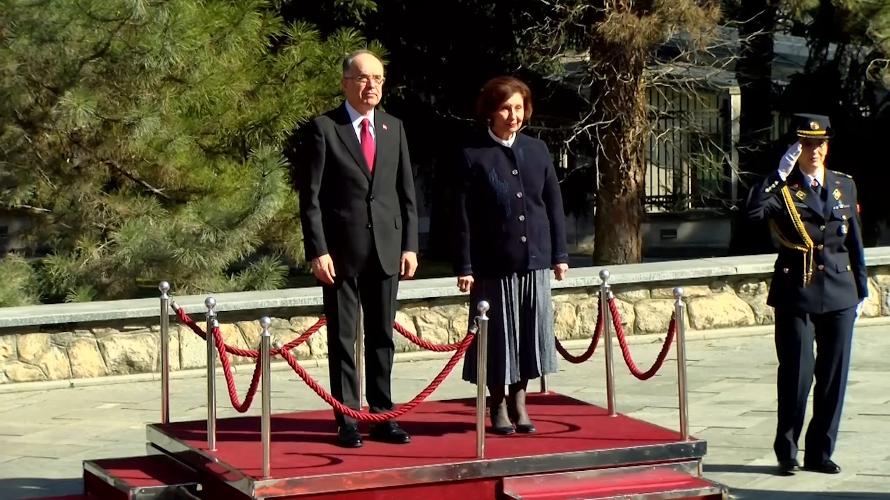 Албанскиот претседател Бајрам Бегај во официјална посета на земјава