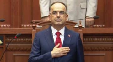 Албанскиот претседател, Бајрам Бегај во официјална посета на Македонијa