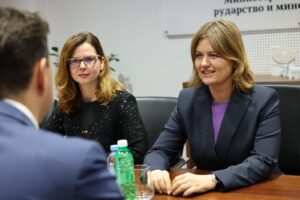 Божиновска оствари серија значајни средби со меѓународни партнери за унапредување на енергетиката и рударството