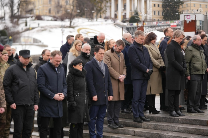 (ФОТО) Беким Сали во посета на Киев: Изразена е солидарност и поддршка кон украинскиот народ