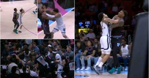 ВИДЕО: Синот на Пипен ги загуби нервите и физички нападна ривал!