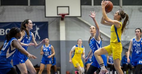 Баскет Кам се врати на лидерското место во Првата лига кај дамите