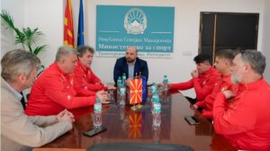 Прием на параолимпиецот Зоран Јовановски во Министерството за спорт пред настапот на ЗПОИ 2026 (ФОТО)