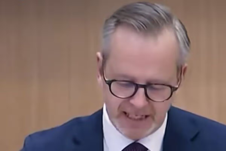 Шведски пратеник на колото