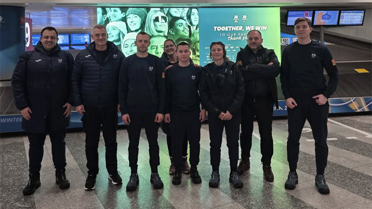 Македонскиот олимписки тим стигна во Милано, одредени знаменосците