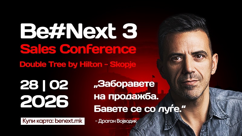 Најпознатиот “Top Sales” тренер на Балканот доаѓа во Скопје