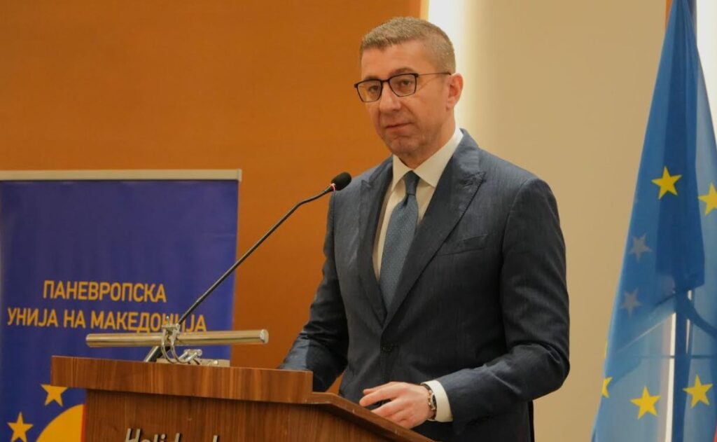 Мицкоски: Местото на Македонија е во Европа, поранешни корумпирани политичари ја доведоа државата во сегашната позиција