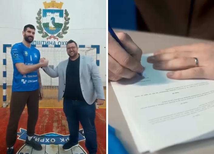 Охрид му посака добредојде на големото засилување: Борозан е нов „гладијатор“