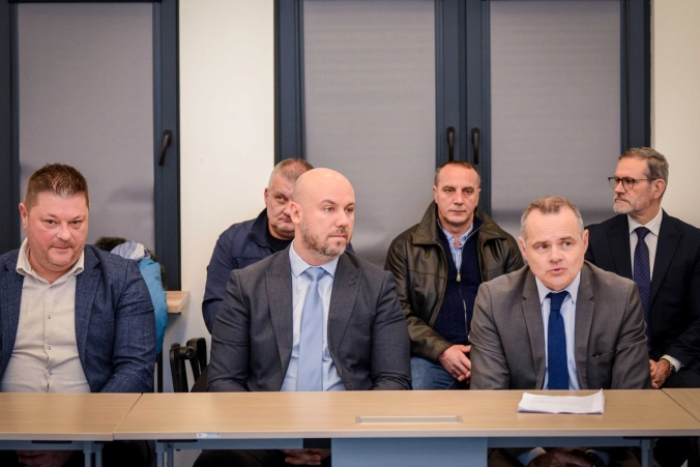 Заменик министерот Исени и францускиот амбасадор Де Риголер на отворањето обука за борба против подведување и трговија со луѓе