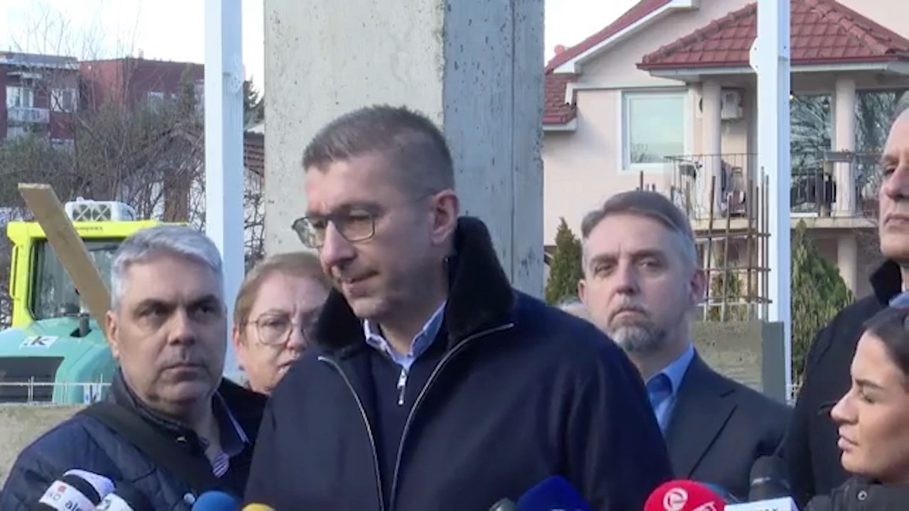 Мицкоски: Протестите на ССМ имаат политичка заднина, Трендафилов е прокси на опозицијата