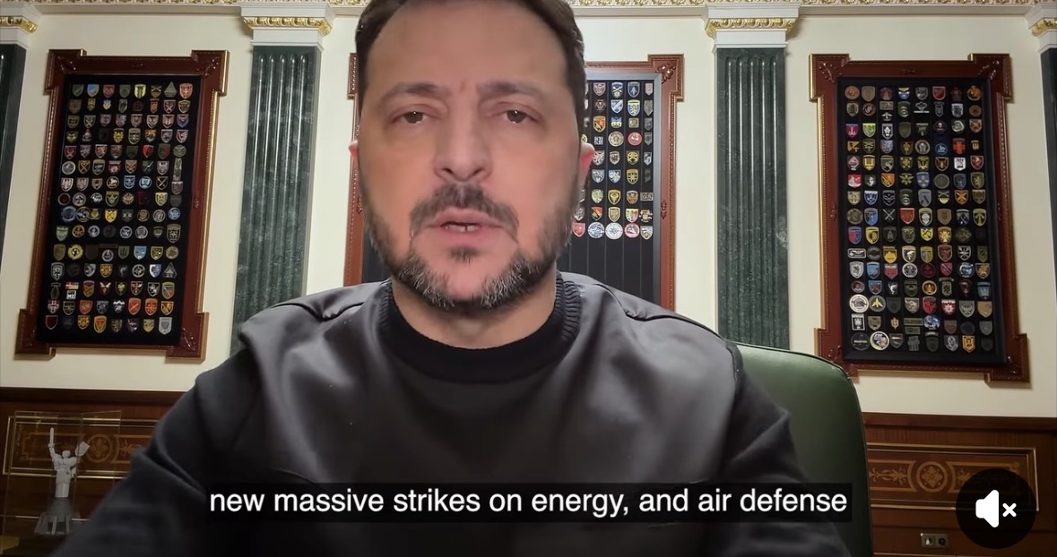 Зеленски: Русија подготвува масовни напади врз украинската инфраструктура