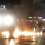 Уапсени 46 лица поради насилни инциденти на протестот во Тирана