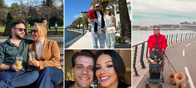 Ева Нединковска со новиот партнер, тату артистот Горан Миќиќ ужива семејно, по борбата со ракот: Што прават нашите ѕвезди деновиве?