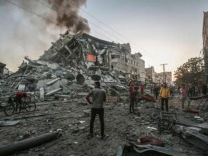 Израелските одбранбени сили тврдат дека е уништен командниот центар на Хамас што се користеше за напади врз Израел