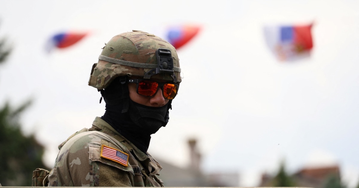 Пентагон за РСЕ: Нема промени во распоредот на американските сили во мисијата КФОР на Косово