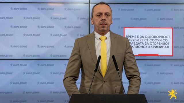 Петрушевски тврди дека Груби конечно ќе се соочи со правдата