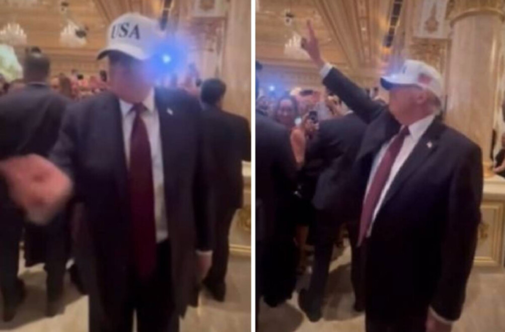 (Видео) Трамп танцуваше на донаторска вечера во Мар-а-Лаго само неколку часа пред американските напади врз Иран