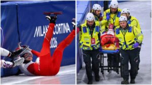 Вознемирувачко видео: Полска лизгачка ќе останеше без око на ЗОИ 2026