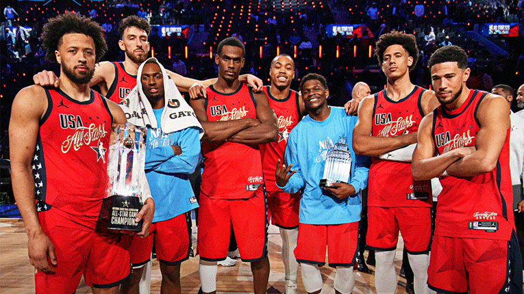 Ентони Едвардс МВП на ол-старот кој првпат се играше во новиот формат