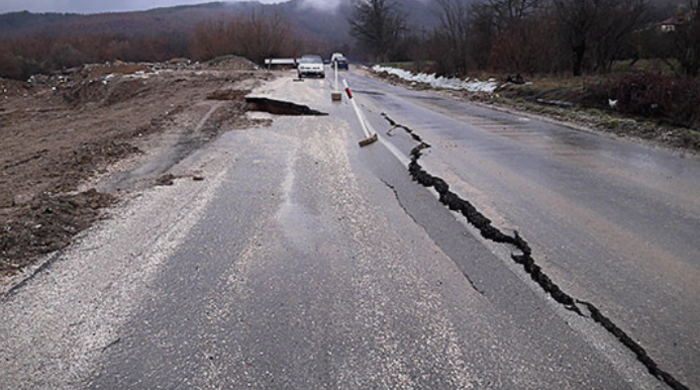 Се појавија голем број свлечишта во полошкиот регион