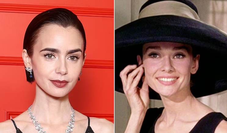 ЛИЛИ КОЛИНС ЌЕ ЈА ГЛУМИ ОДРИ ХЕПБЕРН ВО ФИЛМ ЗА СНИМАЊЕТО НА „ПОЈАДОК КАЈ ТИФАНИ“