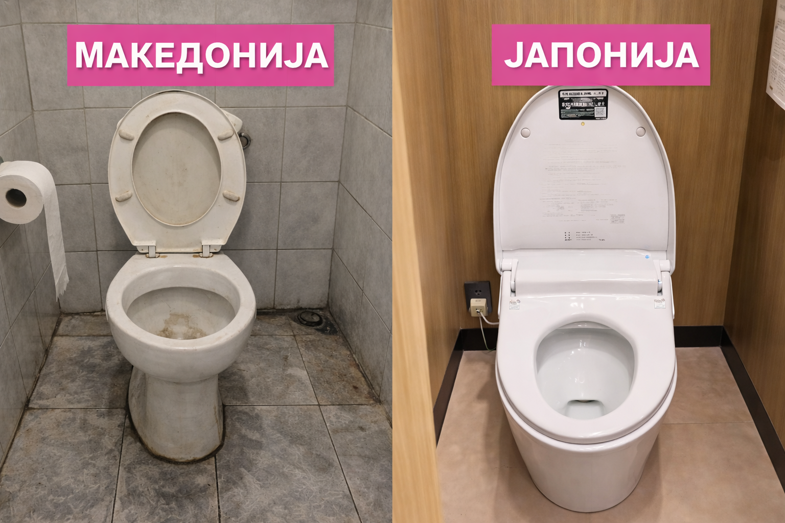 Доказ дека Јапонците се светлосни години пред нас: Јавните тоалети сами ви го „чистат“ нередот, не треба да користите раце