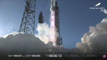 Студија откри загадување со литиум во атмосферата од ракета на „СпејсИкс“