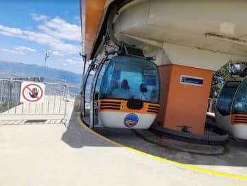 ПОРАДИ СИЛЕН ВЕТЕР: Жичницата на Водно нема да работи