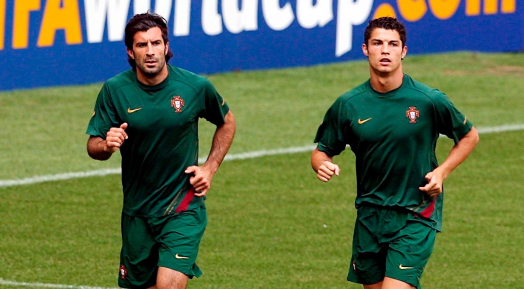 Фиго: Не играв јас со Кристијано Роналдо, туку тој играше со мене