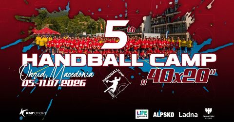 Седум дена ракомет: повеќе тренинг, повеќе дружење и насмевки – петто издание „40х20“